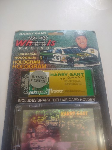 Harry Gant 1992 Wheels Racing Hologram Silver Series. - Picture 3 of 13