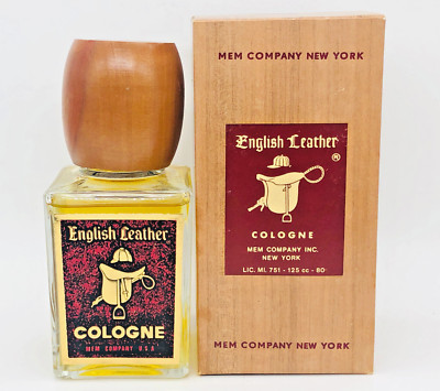 MeM Company ENGLISH LEATHER VINTAGE Parfum Köln 125 ml Herren Splash LEDER