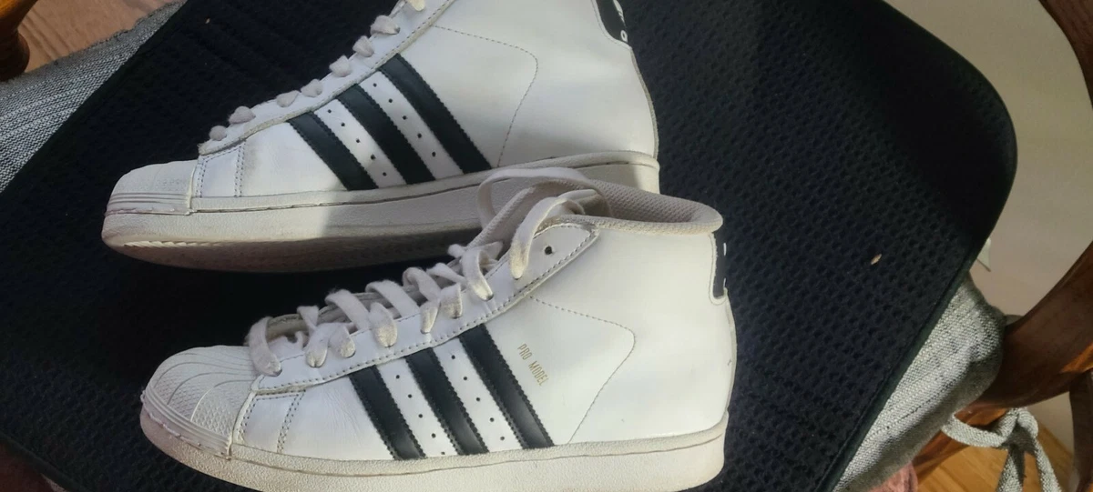 Adidas Pro Model Hightop Shoes 2016 Mens Size 5.5 Great Condition