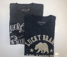 Lucky Brand Boys Short Sleeve T-Shirt - Small, Medium, Large - T-10