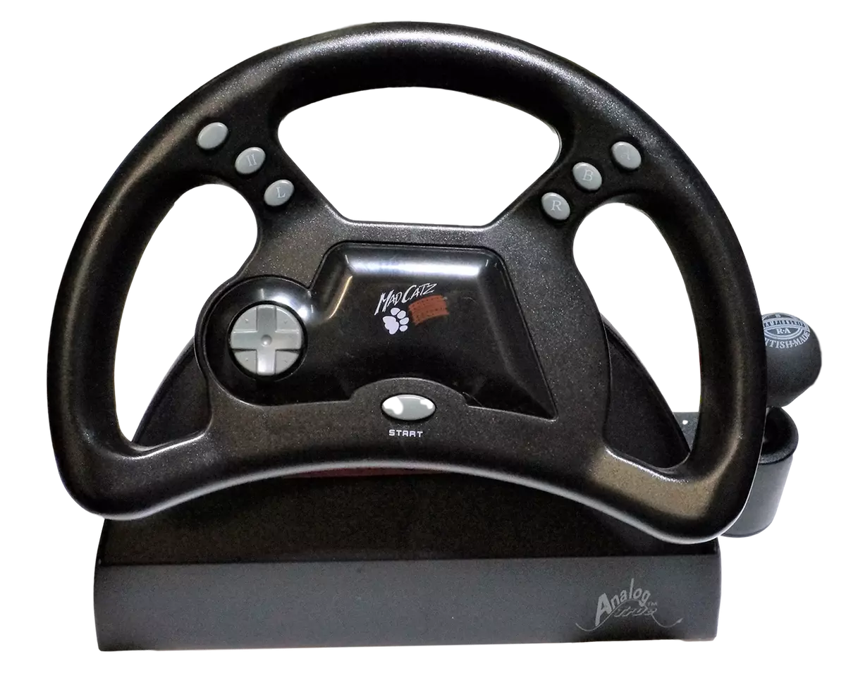 Mad Catz Analog Steering Wheel For PlayStation 旧機種