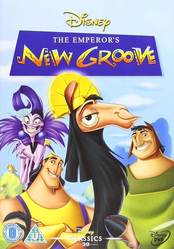 THE EMPEROR'S NEW GROOVE DVD NEW SEALED REGION 2 + FREE UK POST WALT DISNEY