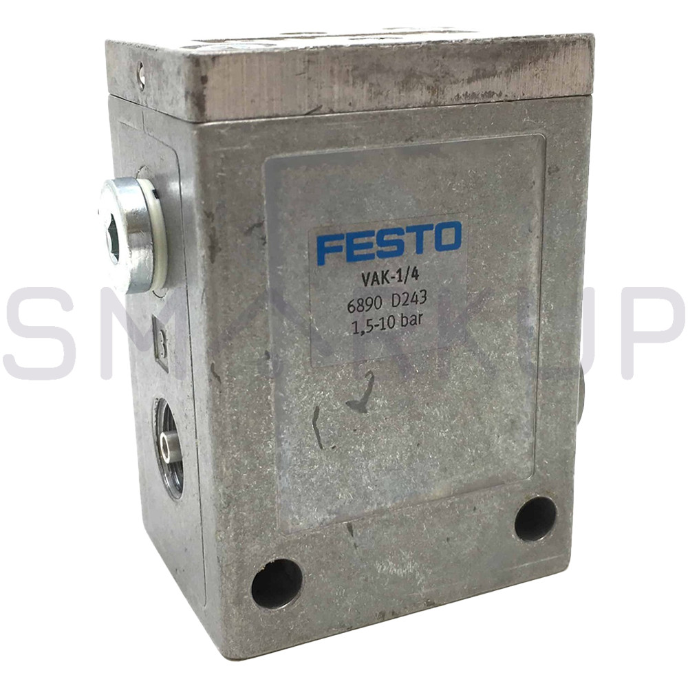 New In Box FESTO VAK-1/4 6890 Vacuum Generator