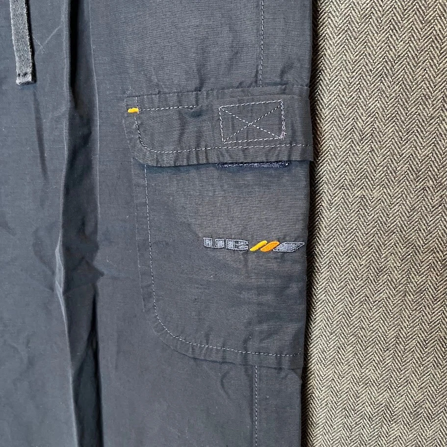 Pantalones Union Bay Para Mujer 7 Negro Carpintero Y2k Cyber Utility Grunge Trabajo Clásico  Foto 4 de 4