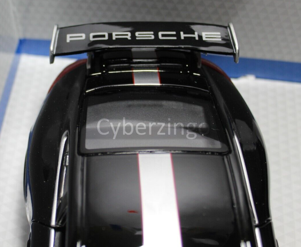Bburago Porsche 911 GT3 RS 4.0 1:18 Scale Black Diecast Car 18