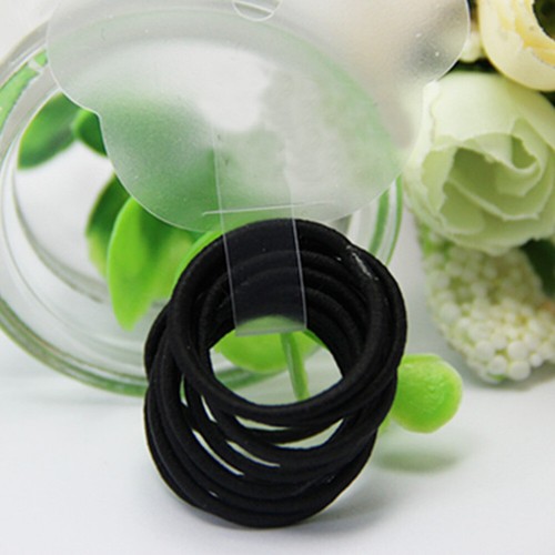 10Pc Colorful Girls Elastic Hair Tie Kids Mini Ponytail Holder Rubber Band Rings - Picture 6 of 47