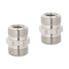 CAMVATE 2x 5/8" Male To 1/4" Female And 3/8"-16 Female Microphone Screw Adapter