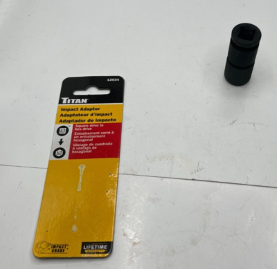 Mega Magnetic Bit Holder Titan 12034 3/8-Inch Drive To 1/4-Inch