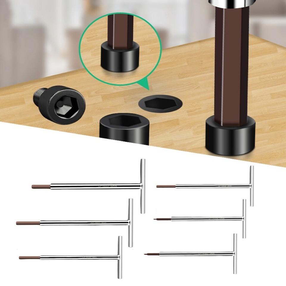 Hexagon Wrench Tool Set with Adsorption for Easy Screw