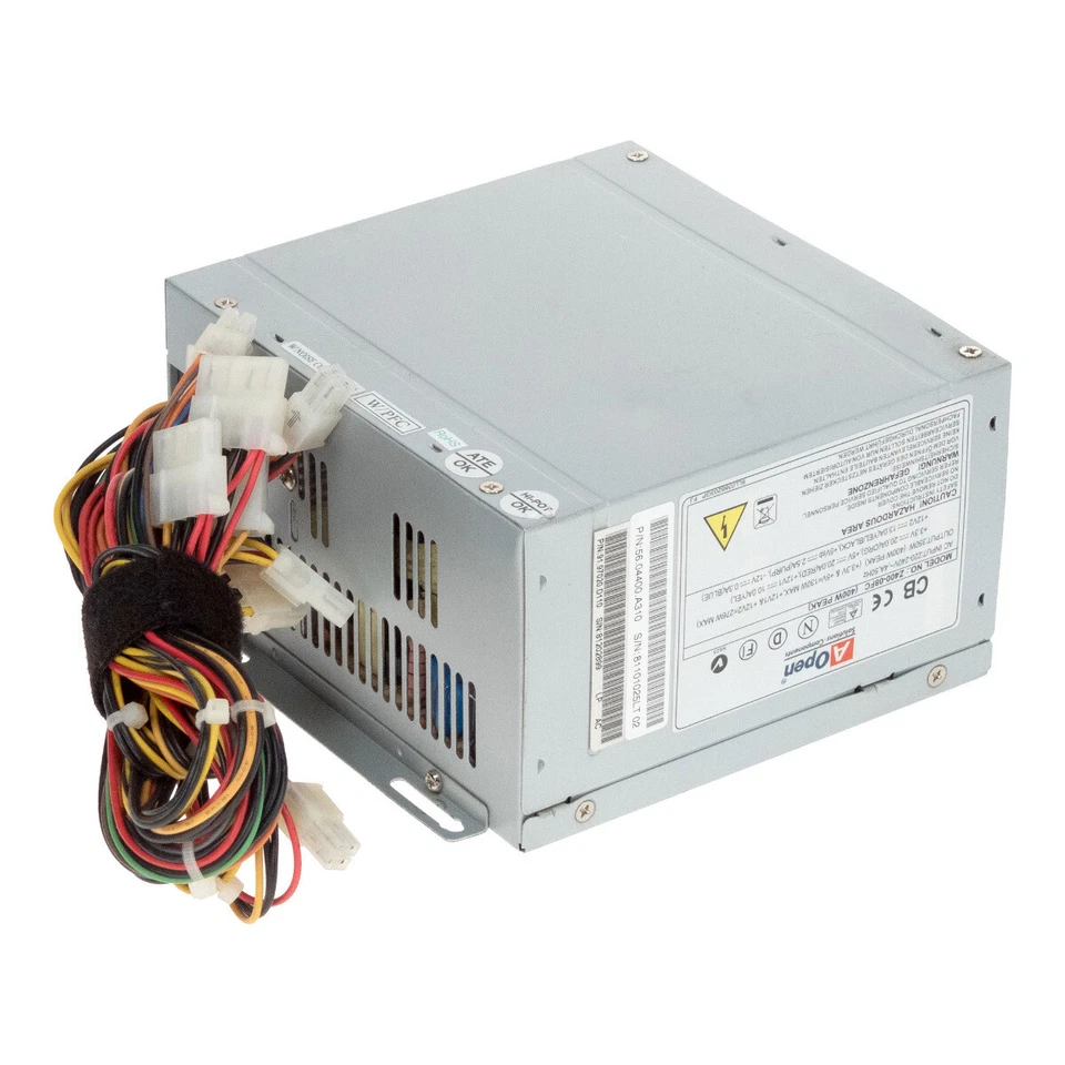 Power Supply AOPEN Z400-08FC 350W ATX 20+4-PIN SATA MOLEX FDD ATX12V - Image 2 of 3
