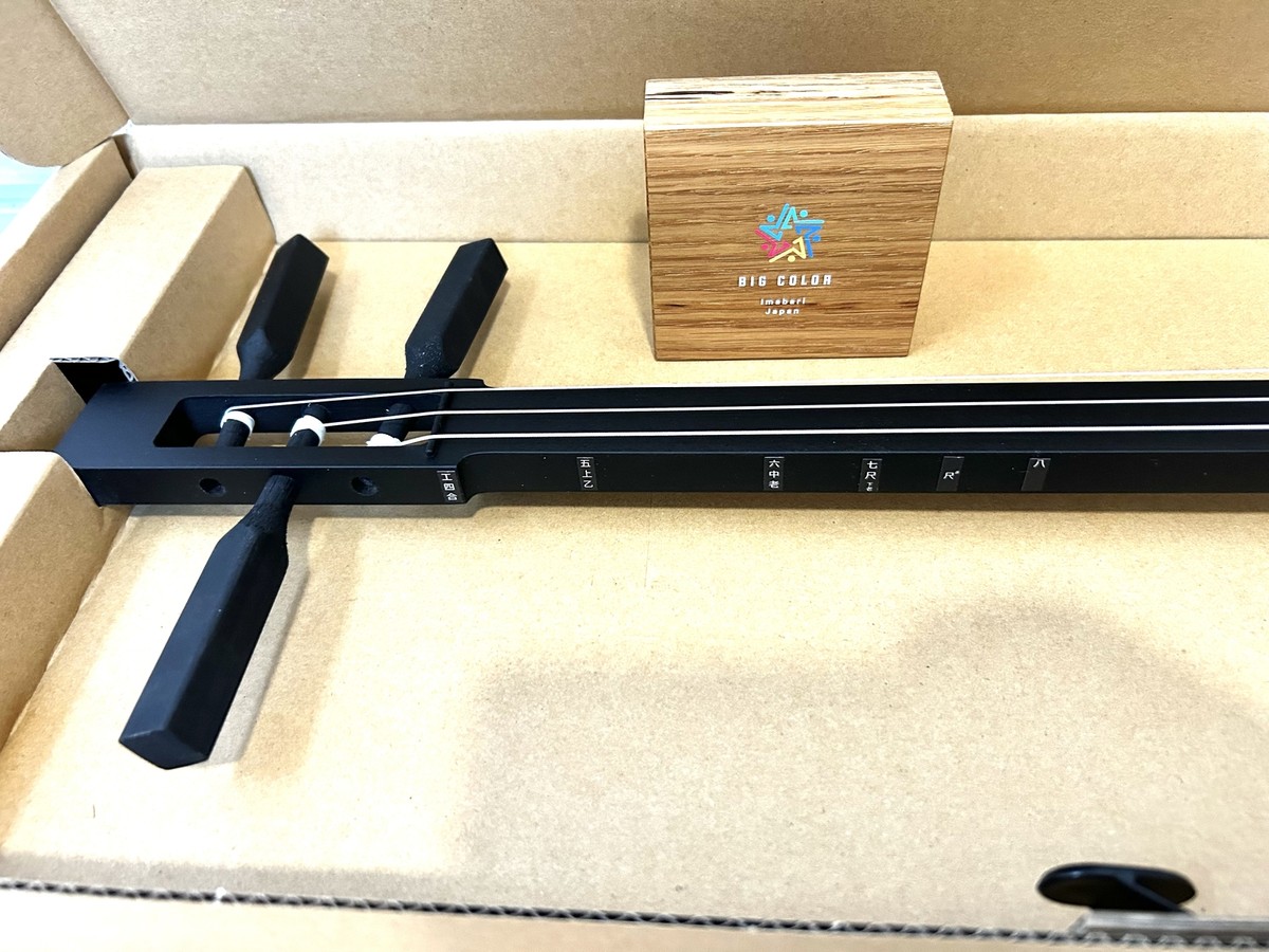 Sangenshi Kikuoka Shamisen Red Fuji Kojami Sansen Sangen Japanese