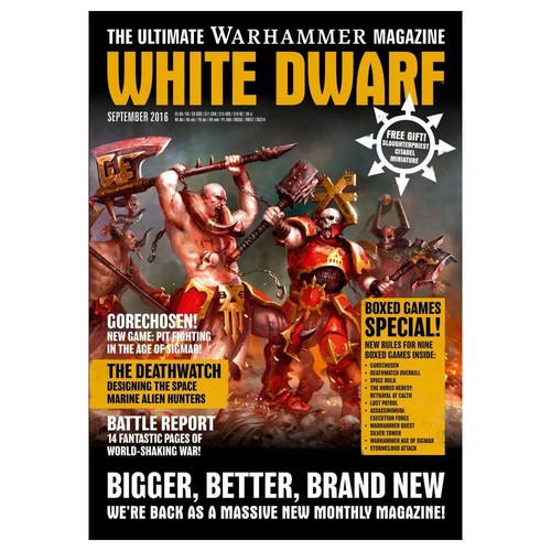 Weiße Zwerge Magazine - November 2016, September 2016, Dezember 2016, Oktober 2017, März 2018, April 2018 - Bild 3 von 7