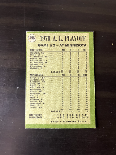 1971 Topps Baseball #1-262. You-Pick Complete-Your-Set. Low Ship. Up to 10% Off - Picture 375 of 501