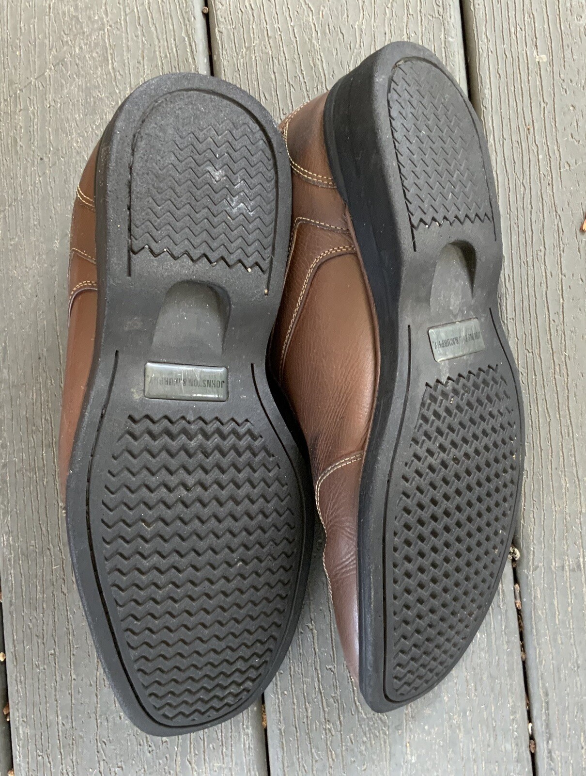 SAOLA Scarpe Oxford JOHNSON&MURPHY 10M marrone pelle 10M suola interna in pelle di pecora