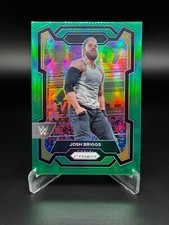 2024 Panini Prizm WWE Green Prizm #166 Josh Briggs - Free Shipping
