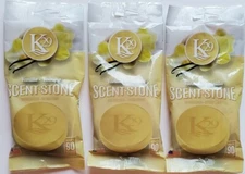 LOT of 3 - K29 KeyStone Scent-Stone Car and Home Air Freshener, Vanilla
