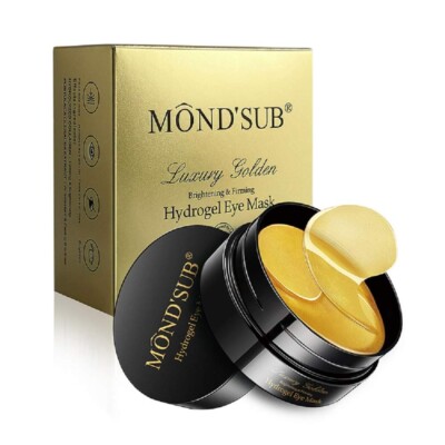Collagen Under Eye Patches Eye Mask Eye Gel Patches - 30x pairs with 24k Gold