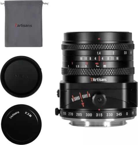 7artisans 50mm F1,4 APS-C Tilt-Shift-Objektiv für spiegellose M4/3-Mount Kamera