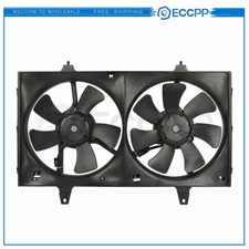 Radiator Condenser Cooling Fan Assembly For 1995 1996 1997-1999 Nissan Maxima