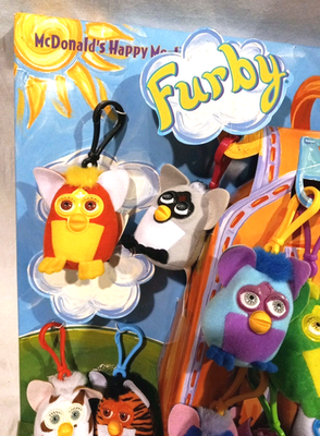 MCDONALDS 2000 FURBY HAPPY MEAL DISPLAY - COMPLETE | eBay
