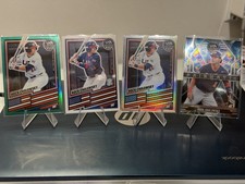 2026 Panini STARS STRIPES Roch Cholowsky LOT OF 4 Green&Silver Prizm+Base+Insert