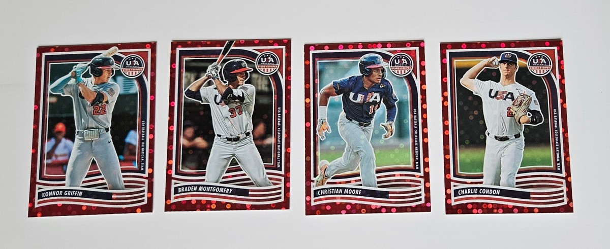 2024 Panini Stars and Stripes - Wade Shelley #187 Red /199 (RC