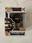 Funko Pop! Stranger Things #719 Dustin Hockey Gear Figure Hot Topic Exclusive