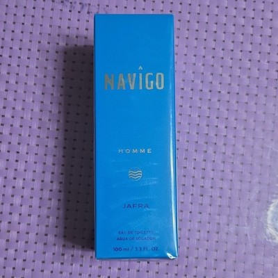 JAFRA Navigo Homme Eau de Toilette Spray 3.3 fl oz Cardamome Lavender Cedarwood