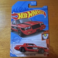 Hot Wheels 1:64 Red Black Diecast Buick Regal GNX Muscle Mania Car