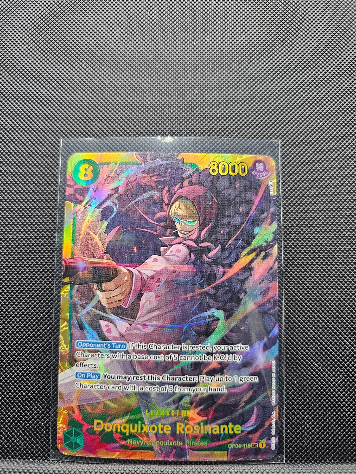 Donquixote Rosinante OP04-119 Kingdoms of Intrigue Foil