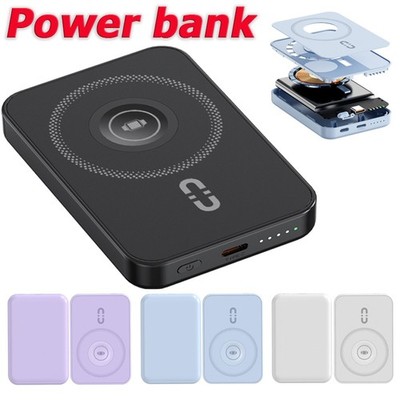 90000mAh Wireless Magnetic Power Bank Fast Charger Portable External Battery US