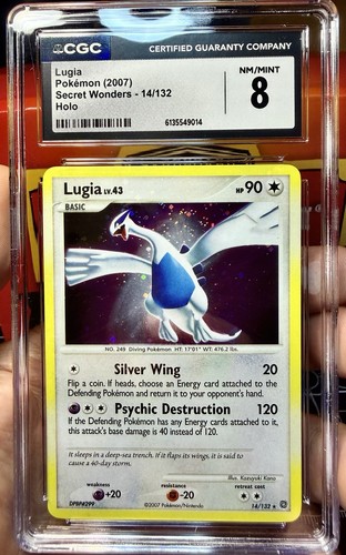 Lugia graded CGC 8 for sale on eBay