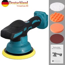 F&uuml;r 18v Akku Poliermaschine Auto Exzenter Polierer Maschine 8 SPEED