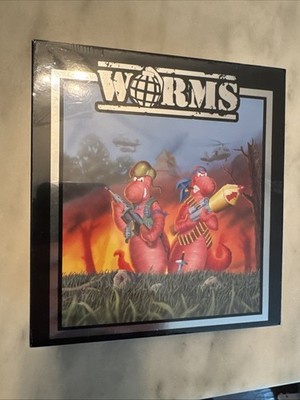 Worms Collector's Edition (Sega Genesis) NEW FACTORY SEALED, MINT, RARE LRG!