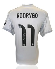 RODRYGO SIGNED REAL MADRID 2025/26 HOME SHIRT (ACG CERT AG17867)
