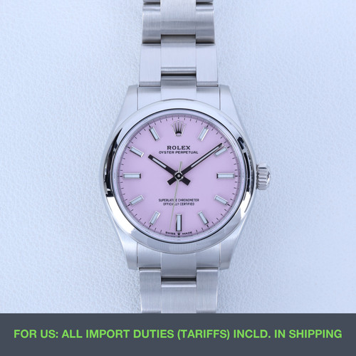 Rolex Oyster Perpetual 31 277200 31mm Pink Dial Full Set New 2026