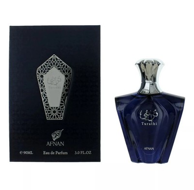Afnan Turathi Blue 3 fl oz Men's Eau de Perfume Spray New