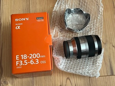 Neu Sony Alpha SEL18200 18-200 mm F/3.5-6.3 Aspherical OSS IS E-Mount Objektiv