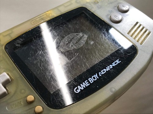 GameBoy Advance Milky Blue Console Nintendo Japan - With Defects LG8643 - Afbeelding 11 van 12