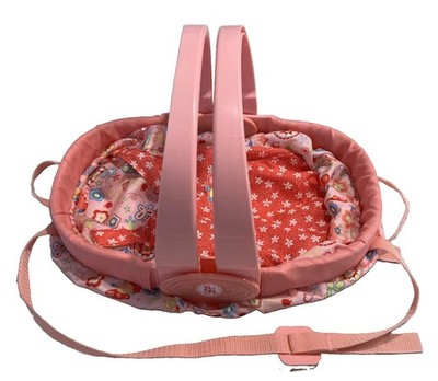 Hasbro Baby Alive Carrier Backpack 2007 5-in-1 Go Bye Bye Pink