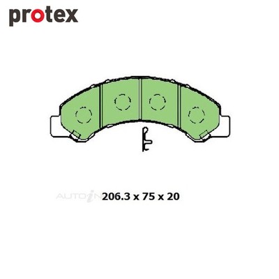 Front Brake Pad Set FOR Hino 300 616-921 Isuzu NKR200- NPR75-190 1998-On DB1992