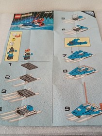 Vintage 1993 LEGO Space Ice Planet Celestial Sled 6834 with Instructions