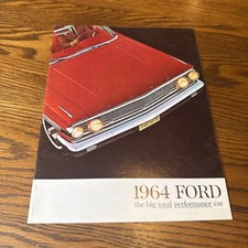 1964 Ford Galaxie Sales Brochure Booklet Catalog Original