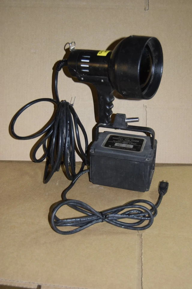 SPECTROLINE MB-100X BLACK LIGHT INDUSTRIAL LAMP **TESTED** **READ** - Image 3 of 4
