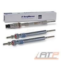 3X GlÜHkerze FÜR Audi A1 Seat Ibiza Toledo Skoda Fabia Rapid Vw Polo 6R 1.4 Tdi