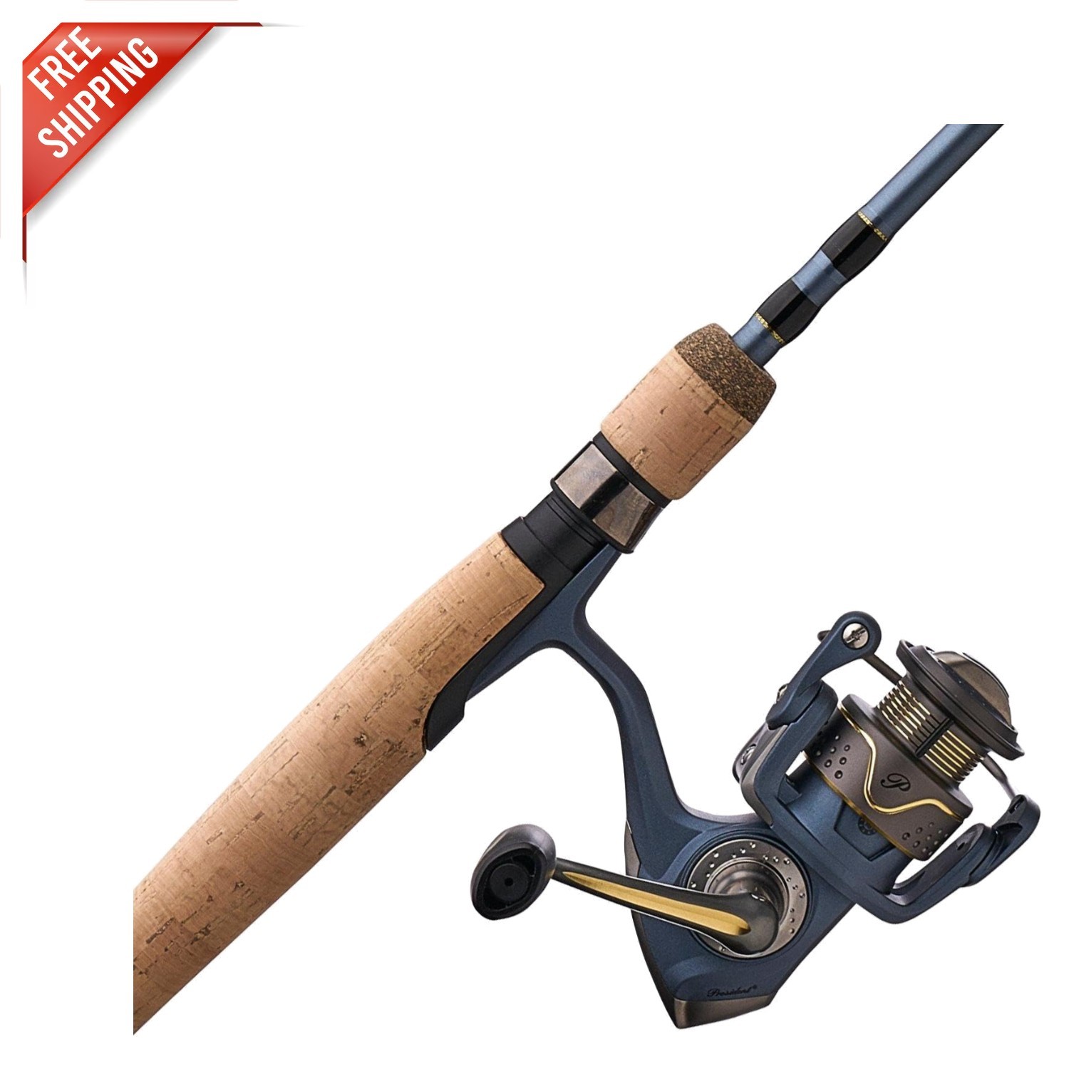 Versatile Pflueger President Fishing Combo - 10-Ball Bearing