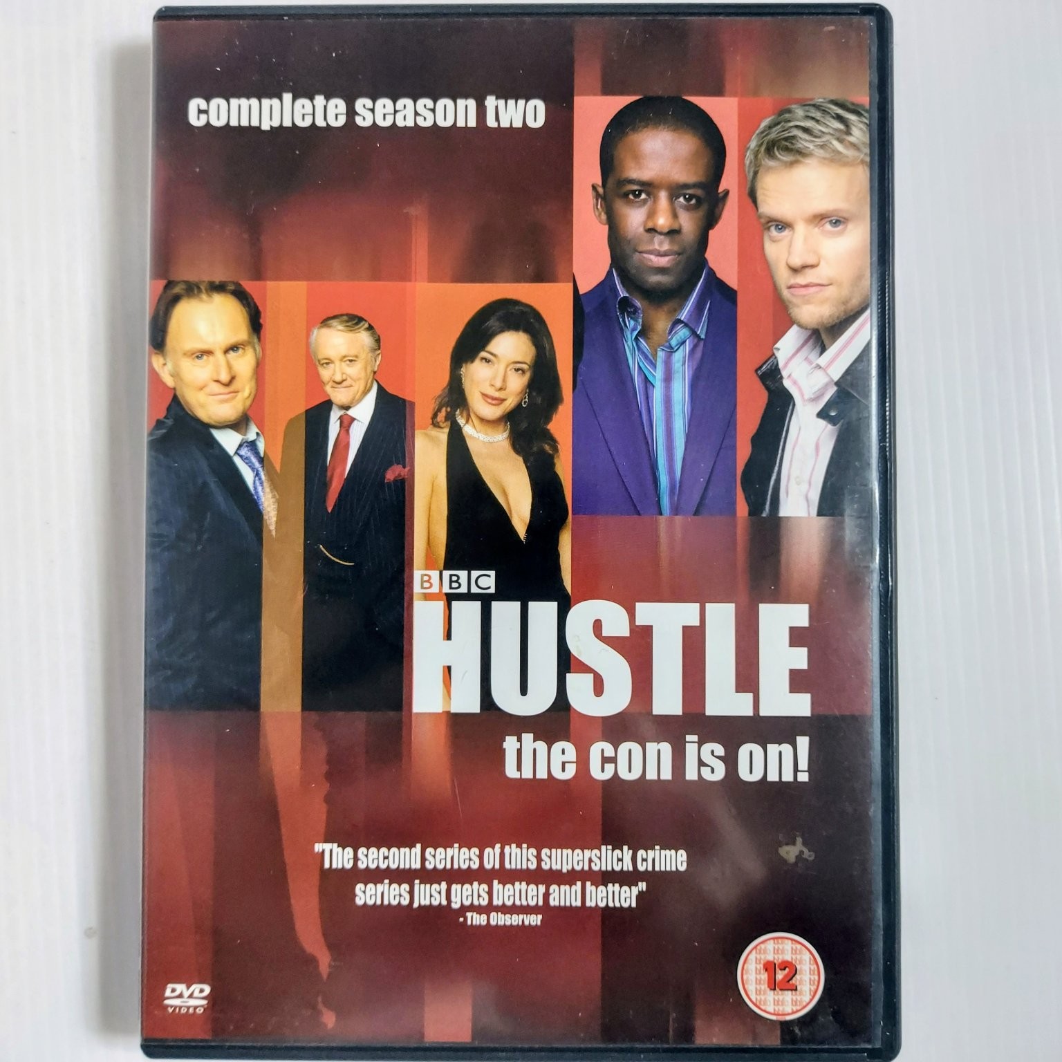 Hustle Complete Season Two DVD 2005 Adrian Lester BBC Crime Drama