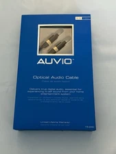 AUVIO Optical Audio Cable 12-FT 3.65m 15-240 RoHS Compliant