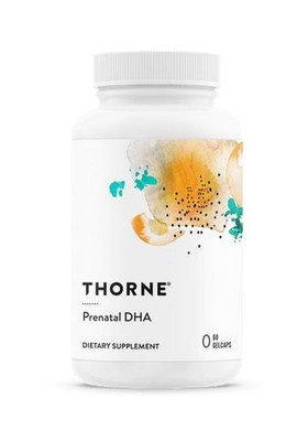 THORNE - Prenatal DHA - 60 Gelcaps EXP 12/2027