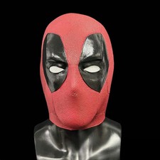 Deadpool Wade Winston Wilson Halloween Cosplay Full Face Mask Hood visor Gift
